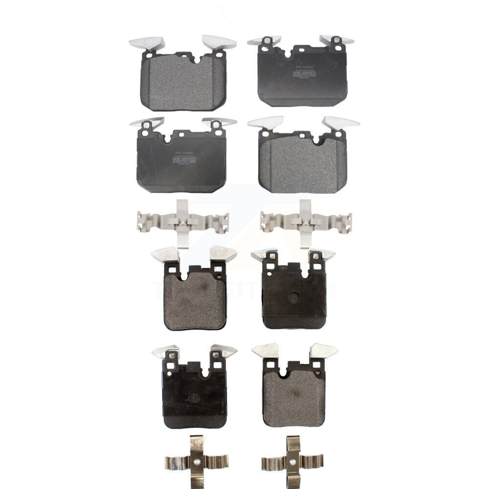 Semi-Metallic Brake Pads Front Rear Kit For BMW 340i xDrive 435i M4 440i Gran M2
