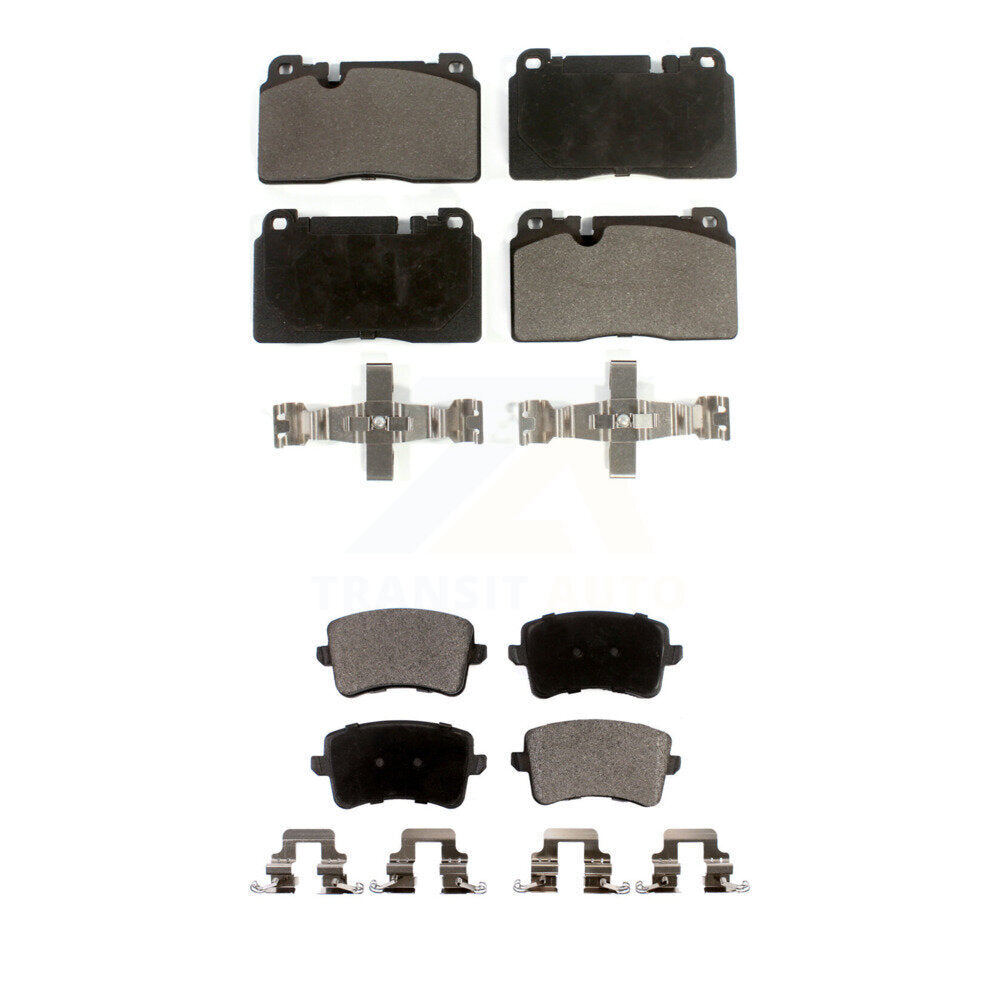 Semi-Metallic Brake Pads Front Rear Kit For Audi Q5