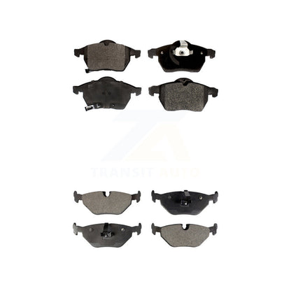 Semi-Metallic Brake Pads Front Rear Kit For Saab 9-5