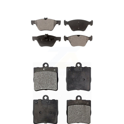 Semi-Metallic Brake Pads Front Rear Kit For Chrysler Crossfire Mercedes-Benz