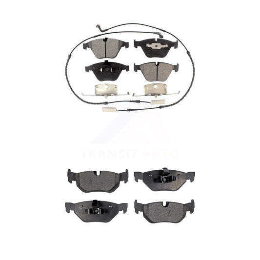 Semi-Metallic Brake Pads Front Rear Kit For BMW 328i xDrive 323i X1 328xi