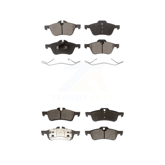 Semi-Metallic Brake Pads Front Rear Kit For Mini Cooper