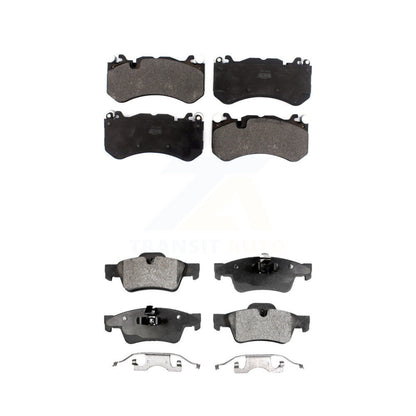 Semi-Metallic Brake Pads Front Rear Kit For Mercedes-Benz G63 AMG G65