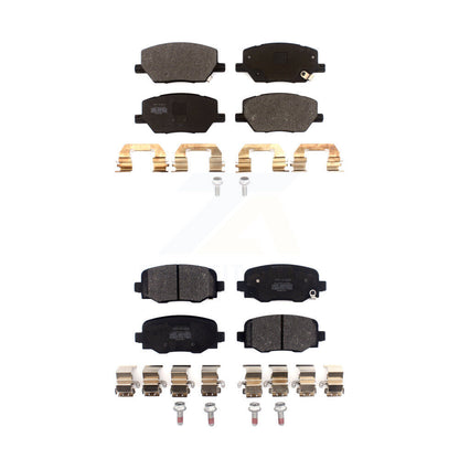 Semi-Metallic Brake Pads Front Rear Kit For Jeep Renegade Dodge Hornet Fiat 500X