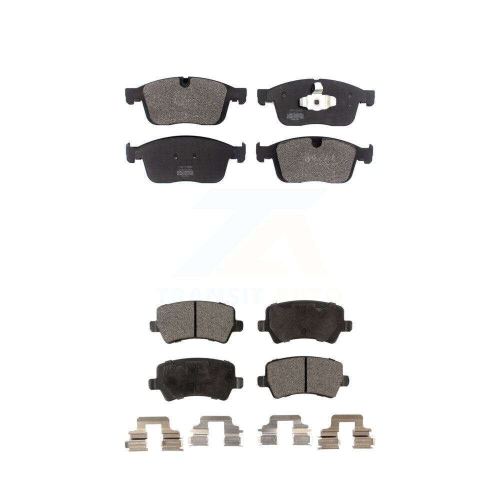 Semi-Metallic Brake Pads Front Rear Kit For Volvo XC60