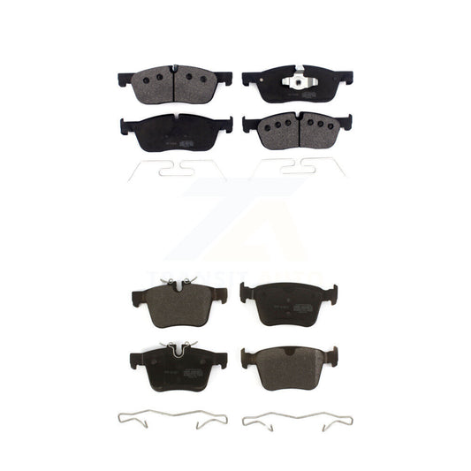 Semi-Metallic Brake Pad Front Rear Kit For Land Rover Jaguar F-Pace Discovery XE
