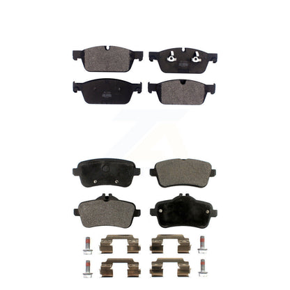 Semi-Metallic Brake Pad Front Rear Kit For Mercedes-Benz GL350 GL550 ML550 GL450