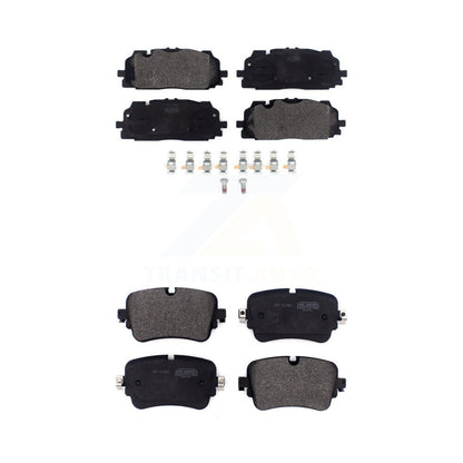 Semi-Metallic Brake Pads Front Rear Kit For Audi Q7 Q8 A8 Quattro