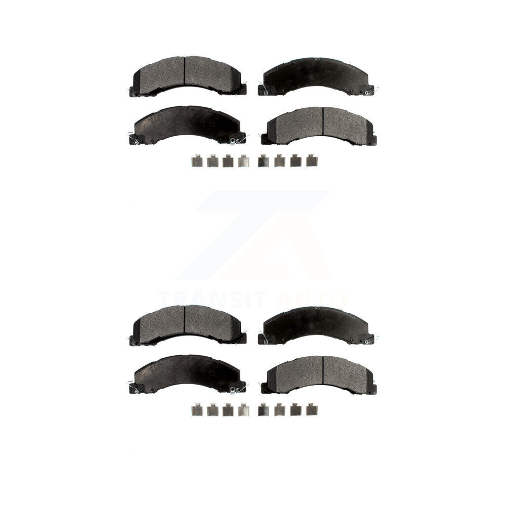 Semi-Metallic Brake Pad Front Rear Kit For Ram Dodge Sterling Truck 4500 5500 45