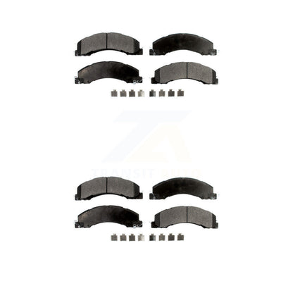 Semi-Metallic Brake Pad Front Rear Kit For Ram Dodge Sterling Truck 4500 5500 45