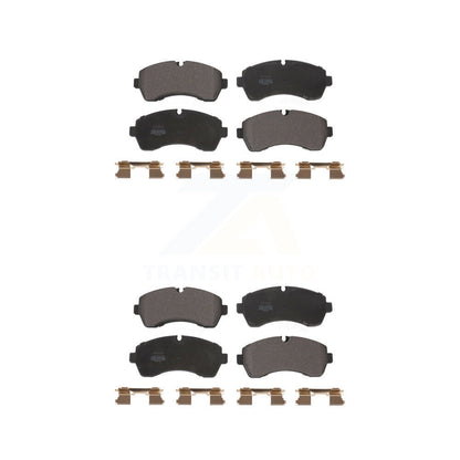 Semi-Metallic Brake Pads Front Rear Kit For Workhorse Custom Chassis W42 P32