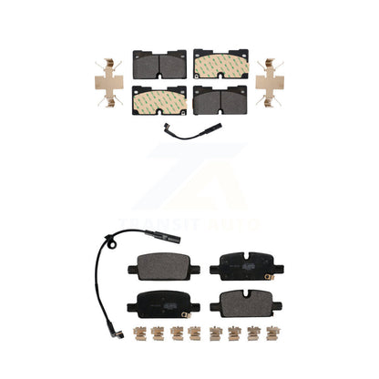 Semi-Metallic Brake Pads Front Rear Kit For GMC Chevrolet Silverado 1500 Sierra