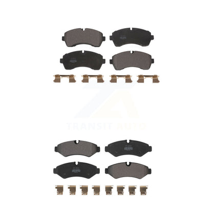 Semi-Metallic Brake Pad Front Rear Kit For Mercedes-Benz Sprinter 2500 3500 4500