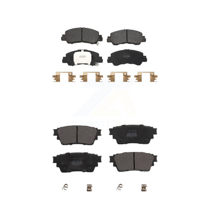 Semi-Metallic Brake Pads Front Rear Kit For Mitsubishi Eclipse Cross