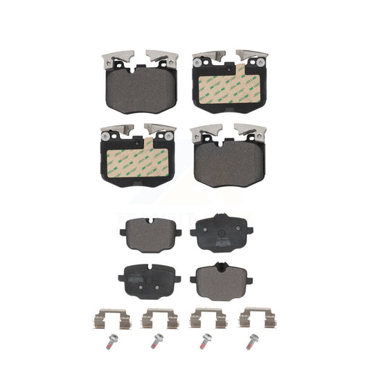 Semi-Metallic Brake Pads Front Rear Kit For BMW X3 X5 X4 530i xDrive X7 540i iX