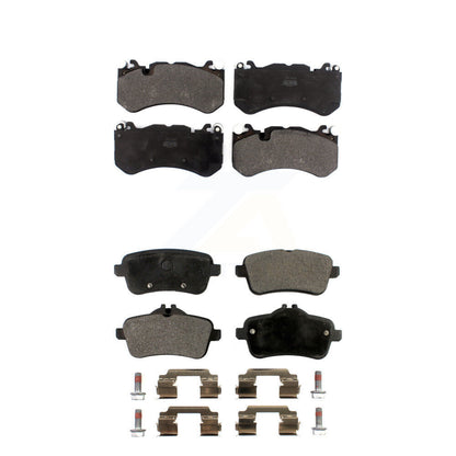 Semi-Metallic Brake Pads Front Rear Kit For Mercedes-Benz GLE43 AMG ML63 GL63 S