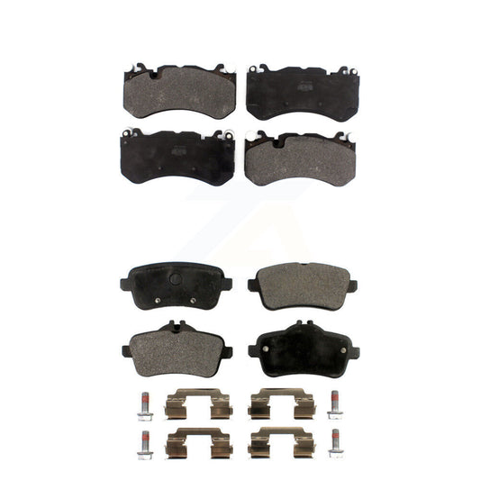 Semi-Metallic Brake Pads Front Rear Kit For Mercedes-Benz GLE43 AMG ML63 GL63 S