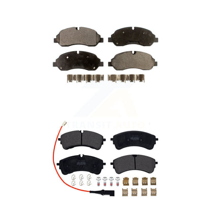Semi-Metallic Brake Pads Front Rear Kit For Ford Transit-250 Transit-150 HD