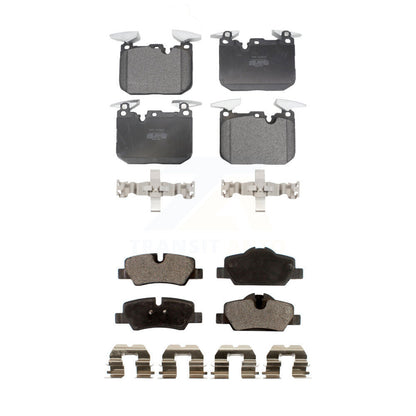 Semi-Metallic Brake Pads Front Rear Kit For Mini Cooper