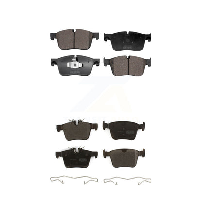Semi-Metallic Brake Pads Front Rear Kit For Jaguar Land Rover Range Velar XE XF