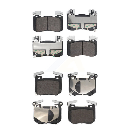 Semi-Metallic Brake Pads Front Rear Kit For Genesis G70 Kia Stinger