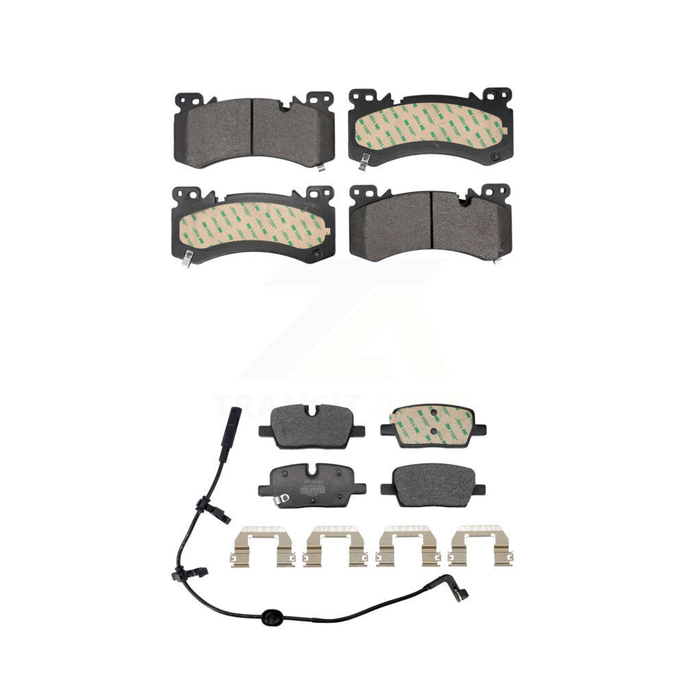 Semi-Metallic Brake Pad Front Rear Kit For Cadillac XT5 XT6 With Brembo Calipers