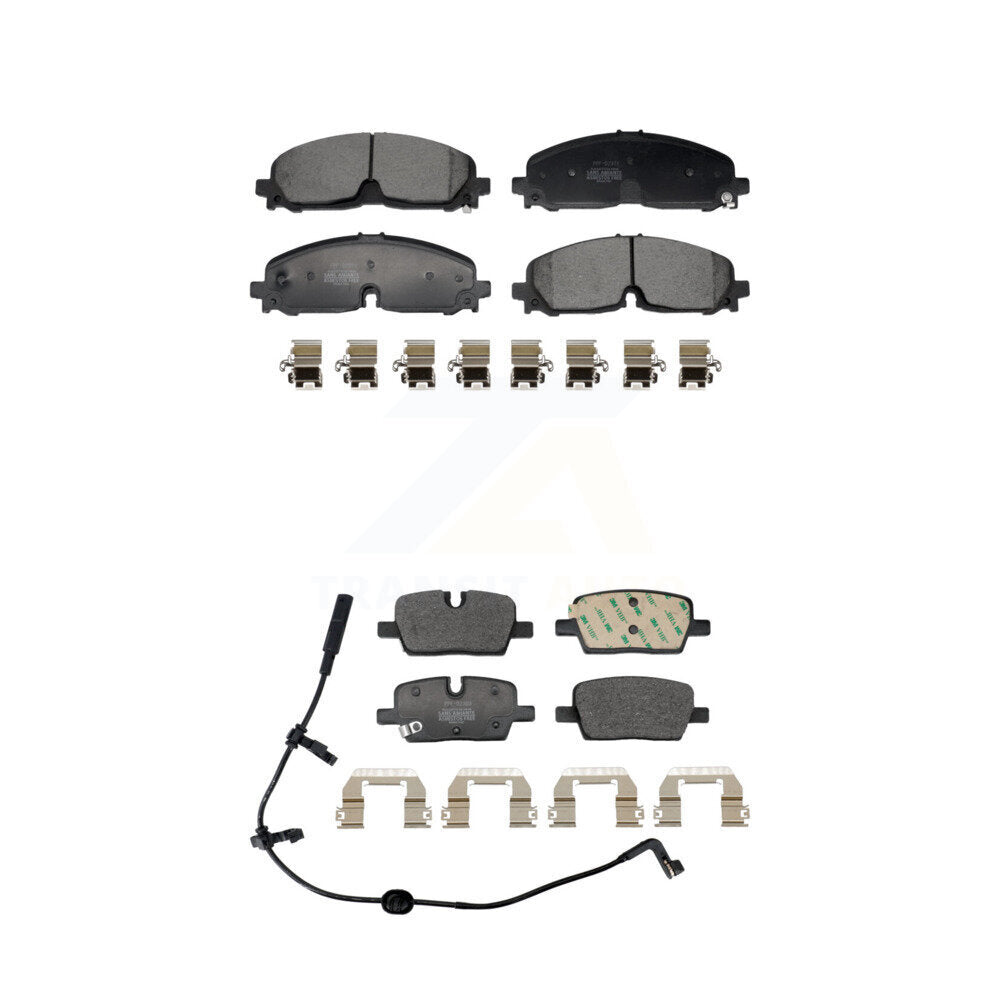Semi-Metallic Brake Pads Front Rear Kit For Chevrolet Traverse Blazer Cadillac