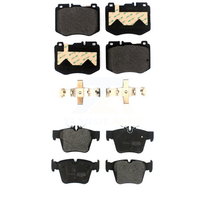Semi-Metallic Brake Pads Front Rear Kit For Mercedes-Benz GLC300