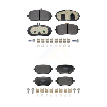 Semi-Metallic Brake Pads Front Rear Kit For Mercedes-Benz GLB250 GLA250 EQB 350