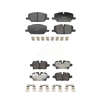 Semi-Metallic Brake Pads Front Rear Kit For GMC Terrain Chevrolet Equinox
