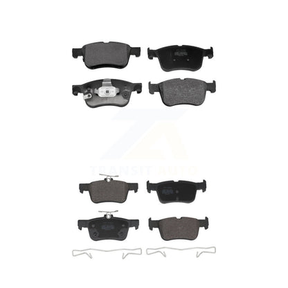 Semi-Metallic Brake Pads Front Rear Kit For Ford Escape Bronco Sport Maverick