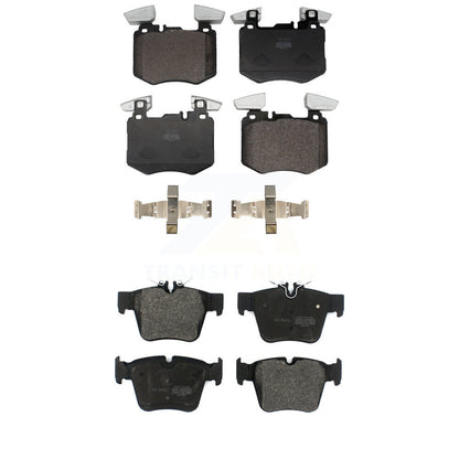 Semi-Metallic Brake Pads Front Rear Kit For Mercedes-Benz GLC300