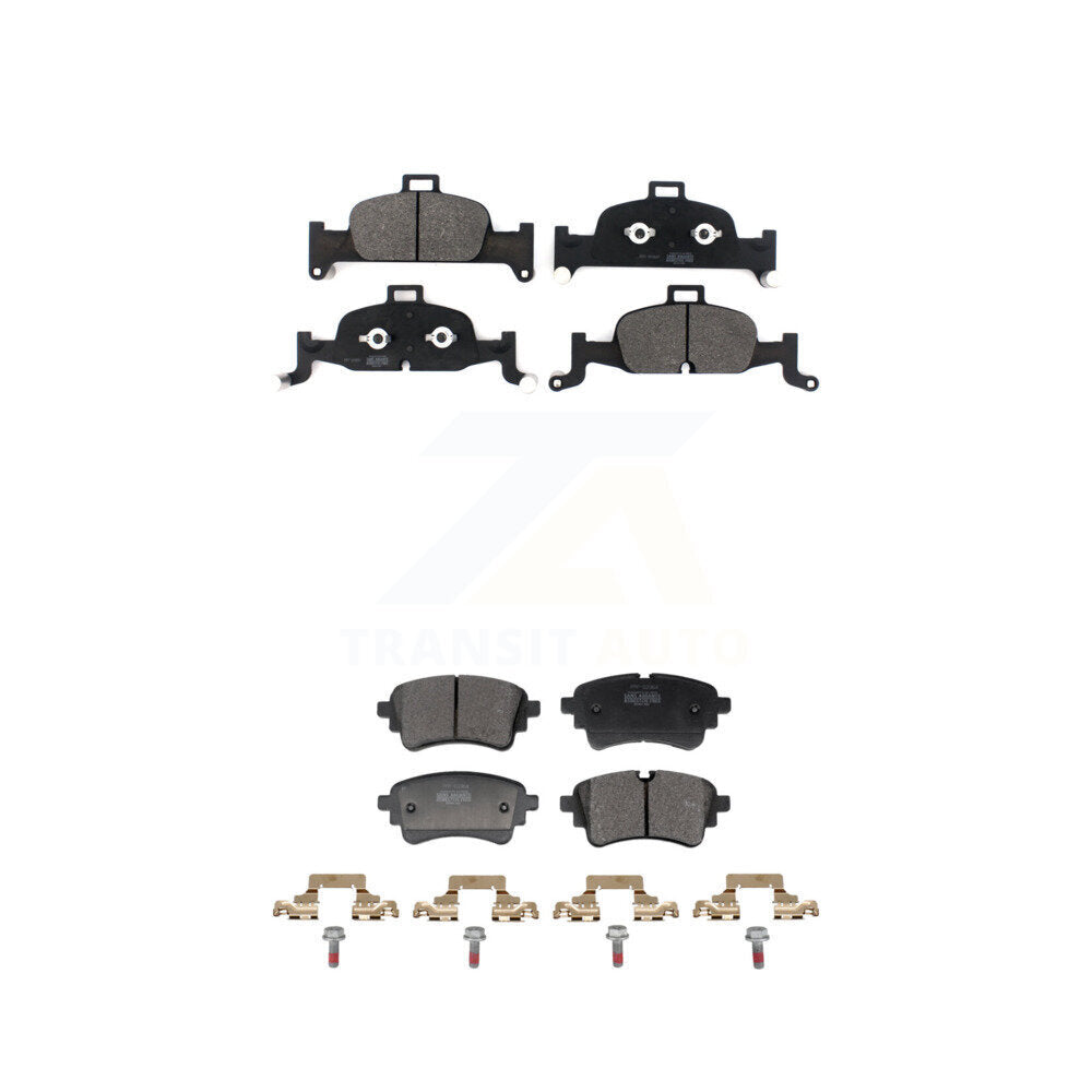 Semi-Metallic Brake Pads Front Rear Kit For Audi A4 Quattro A5 Sportback allroad
