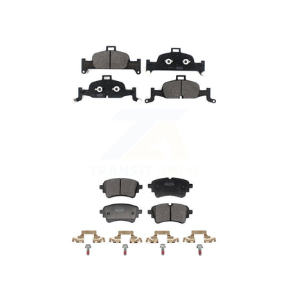 Semi-Metallic Brake Pads Front Rear Kit For Audi A4 Quattro A5 Sportback allroad