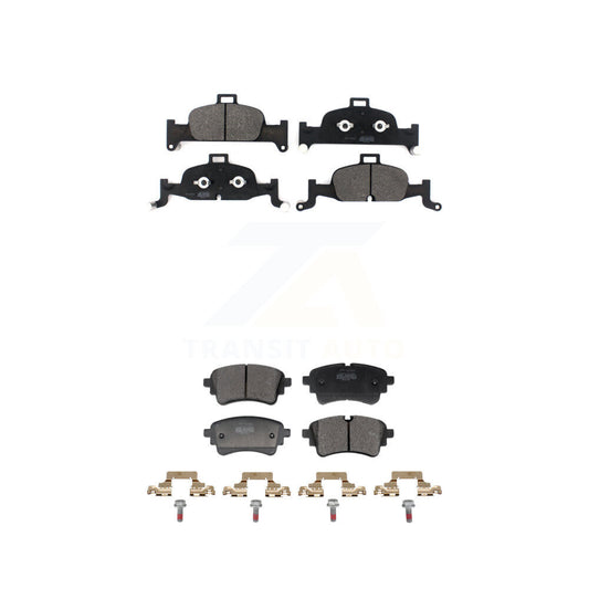 Semi-Metallic Brake Pads Front Rear Kit For Audi A4 Quattro A5 Sportback allroad