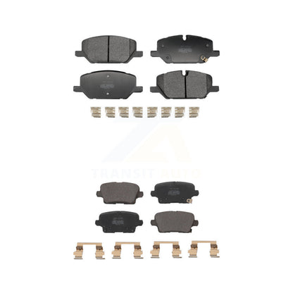 Semi-Metallic Brake Pads Front Rear Kit For Buick Envision Cadillac XT4
