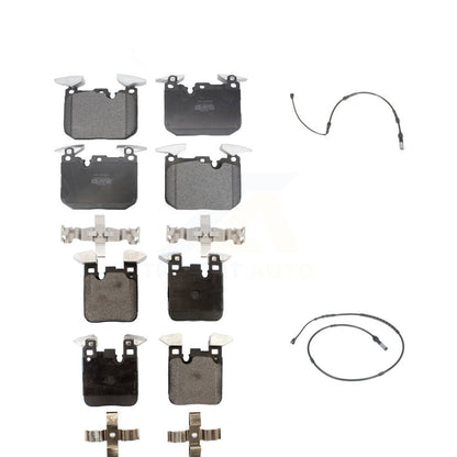 Semi-Metallic Brake Pad Wear Sensor Front Rear Kit For BMW 340i xDrive 435i 440i