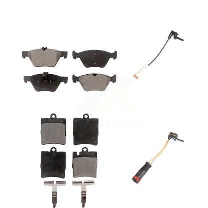 Semi-Metallic Disc Brake Pad Wear Sensor Front Rear Kit For Mercedes-Benz CLK320