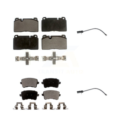 Semi-Metallic Disc Brake Pads Wear Sensor Front Rear Kit For Audi Q5 To 5 3 2015