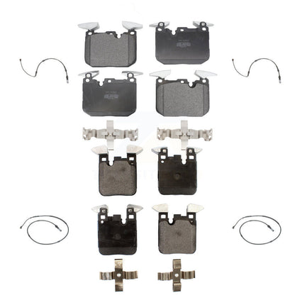 Semi-Metallic Brake Pad Wear Sensor Front Rear Kit For BMW 340i xDrive 435i 440i