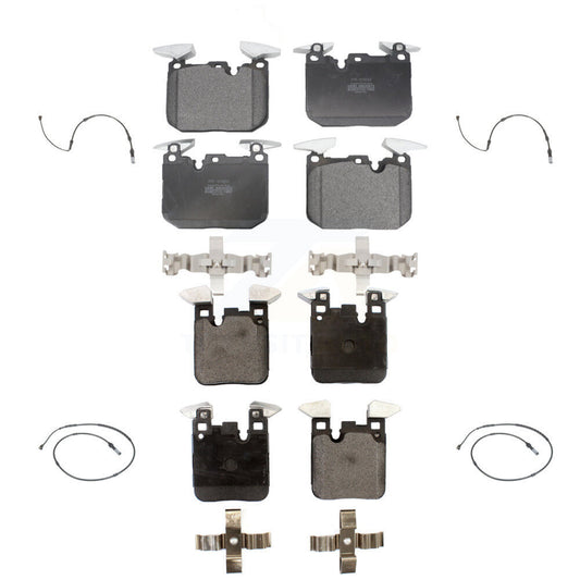 Semi-Metallic Brake Pad Wear Sensor Front Rear Kit For BMW 340i xDrive 435i 440i