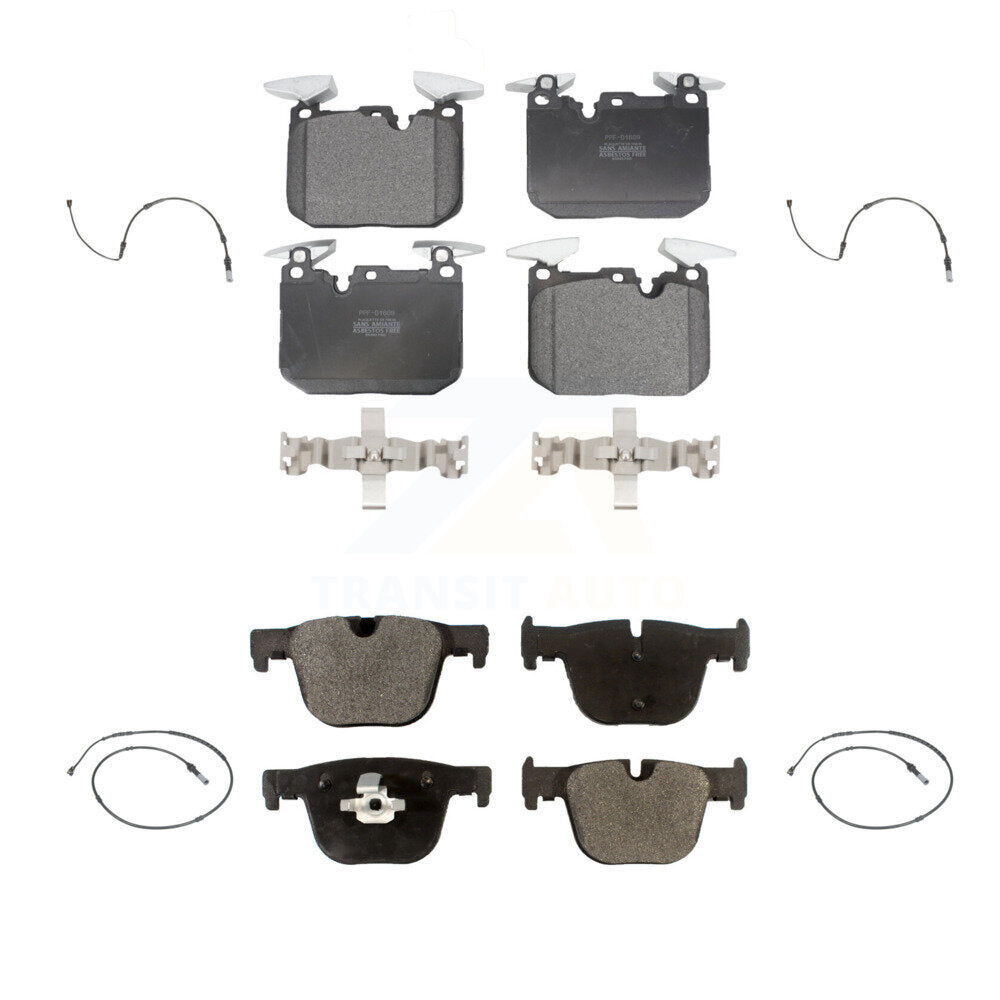 Semi-Metallic Brake Pad Wear Sensor Front Rear Kit For BMW 340i xDrive 435i 440i