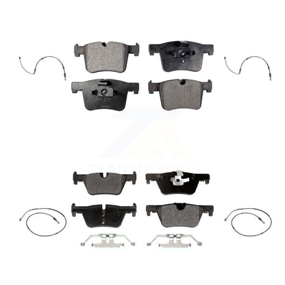 Semi-Metallic Brake Pad Wear Sensor Front Rear Kit For BMW 320i xDrive 328d 2.0L