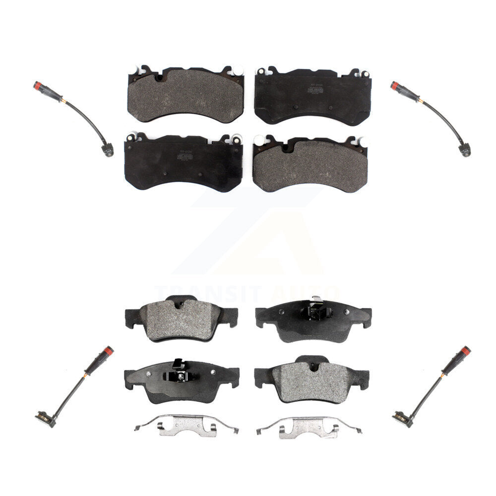 Semi-Metallic Brake Pad Wear Sensor Front Rear Kit For Mercedes-Benz G63 AMG G65
