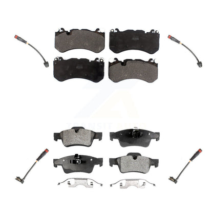 Semi-Metallic Brake Pad Wear Sensor Front Rear Kit For Mercedes-Benz G63 AMG G65