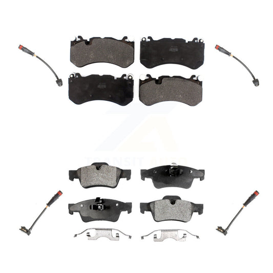 Semi-Metallic Brake Pad Wear Sensor Front Rear Kit For Mercedes-Benz G63 AMG G65