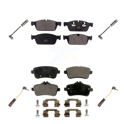 Semi-Metallic Brake Pad Wear Sensor Front Rear Kit For Mercedes-Benz GL350 GL550
