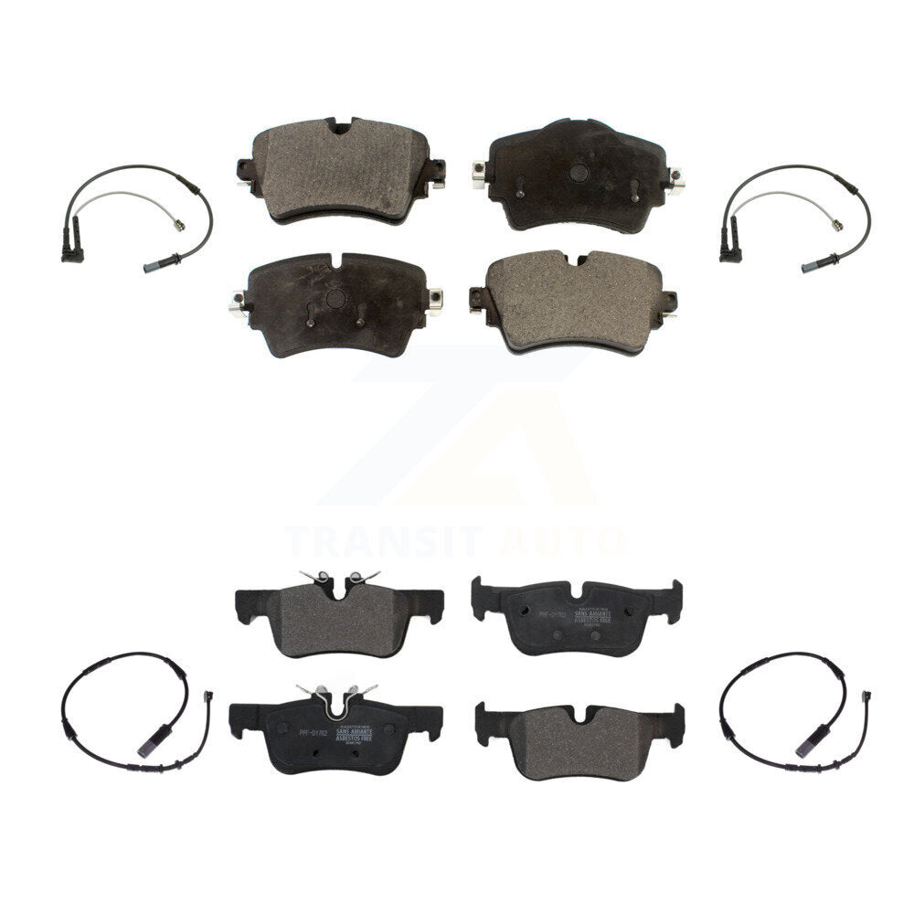 Semi-Metallic Disc Brake Pads Wear Sensor Front Rear Kit For Mini Cooper Clubman
