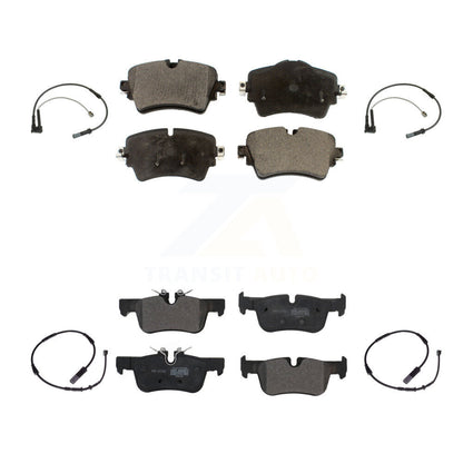 Semi-Metallic Disc Brake Pads Wear Sensor Front Rear Kit For Mini Cooper Clubman