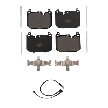 Semi-Metallic Disc Brake Pads And Wear Sensors Front Kit For Mini Cooper